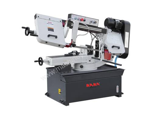 KAKA Industrial Swivel Head Band Saw Machine, 10 inch Cutting Band Saw BS-1018R