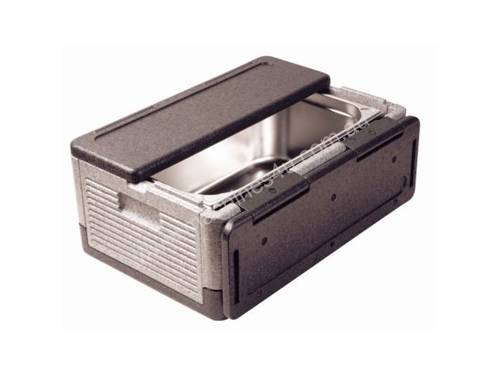 Thermo Future Black/Grey Folding GN 1/1 Box 200mm 38L