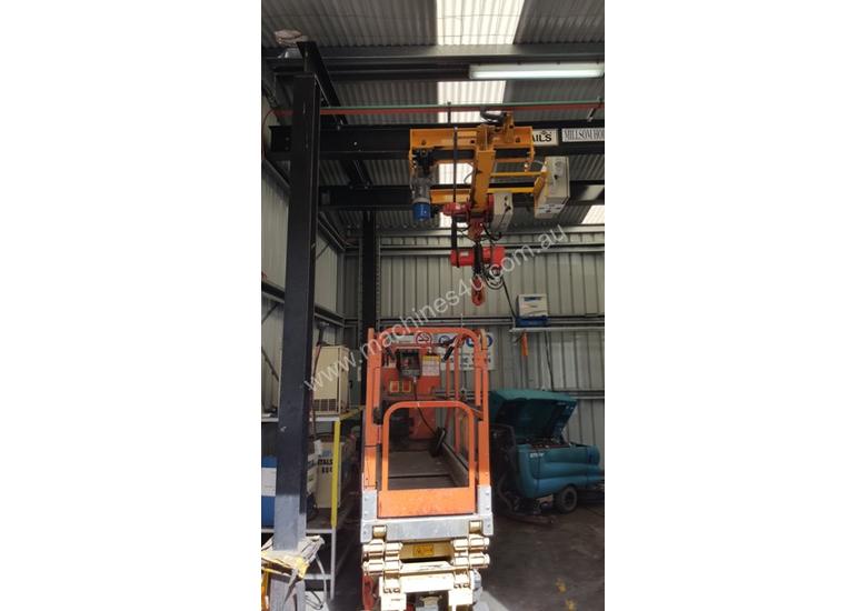 caption Millsom 2T Over Head Gantry Hoist