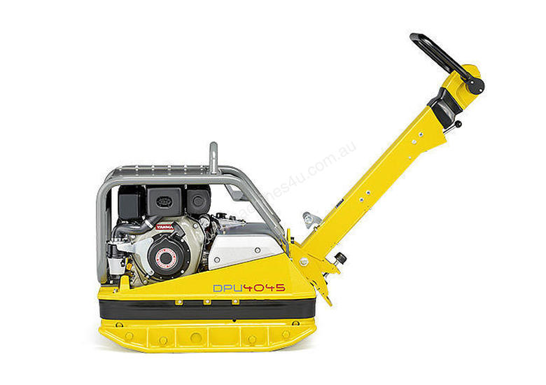 caption WACKER NEUSON DPU4045YEHZF 380KG REVERSIBLE DIESEL PLATE COMPACTOR