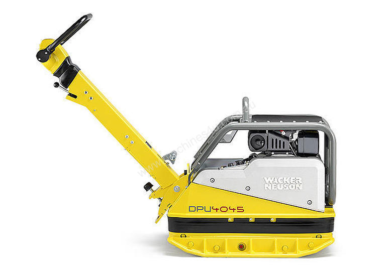 caption WACKER NEUSON DPU4045YEHZF 380KG REVERSIBLE DIESEL PLATE COMPACTOR