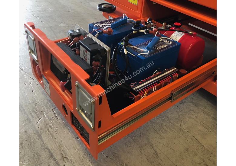 caption Brand New Electric Aerial Order Picker