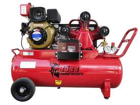 BOSS 18CFM/ 4HP Diesel Powered Air Compressor 100L Tank (E/Start) - picture0' - Click to enlarge