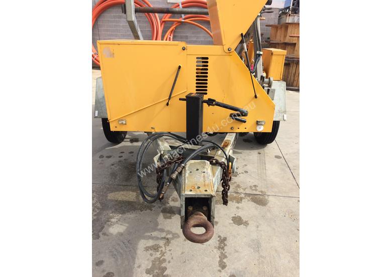 caption Redmond Gary 3.5T Duel Axel Self-loading Cable Drum Trailer