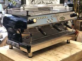 LA MARZOCCO FB80 3 GROUP BLACK ESPRESSO COFFEE MACHINE - picture0' - Click to enlarge