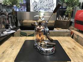 LA PAVONI LA GRANDE BELLEZA BRONZE AND CHROME BRAND NEW ESPRESSO COFFEE MACHINE - picture0' - Click to enlarge