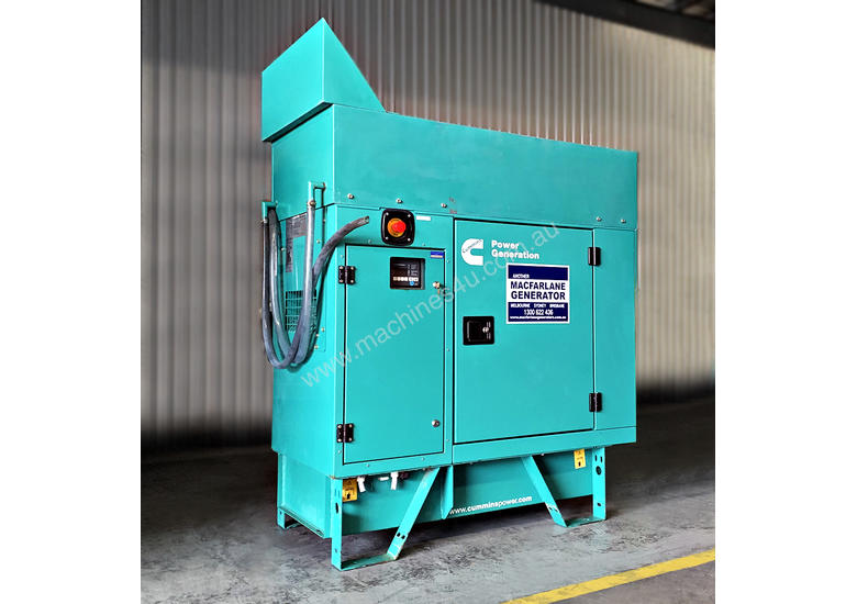 caption 15kVA Cummins Enclosed Generator Set