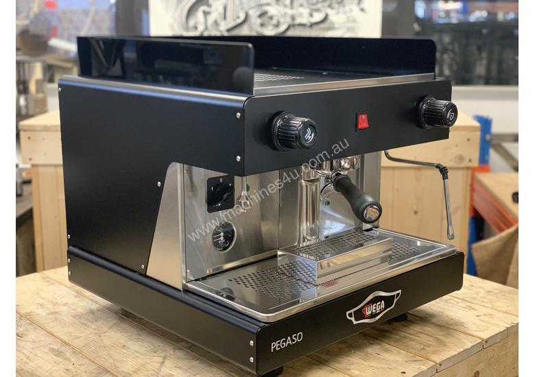 New wega WEGA PEGASO 1 GROUP SEMI AUTOMATIC BLACK ESPRESSO COFFEE