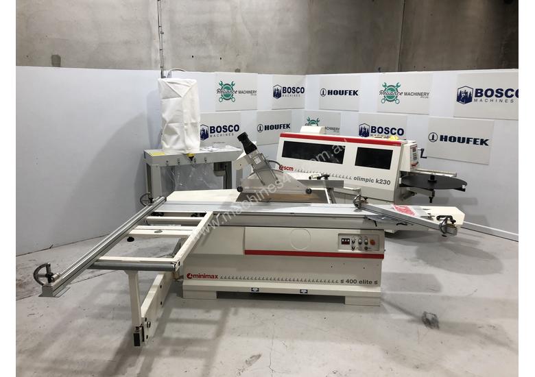 caption Clean 'Cut and Edge' start up package- Edge bander + Panel Saw + Dust extractor