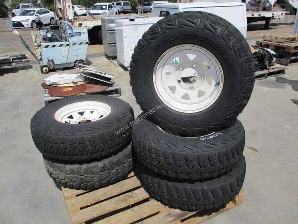 Buy Used Good Year Goodyear Wrangler MT R Truck Tyres in , - Listed on  Machines4u