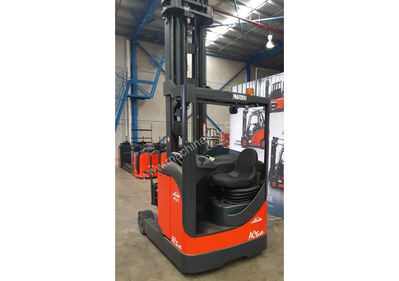 caption Used Forklift: R20S Genuine Preowned Linde 2t