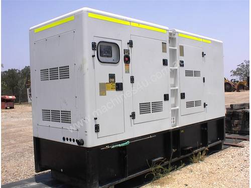 313 KVA silenced generator