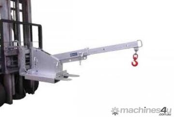 Forklift Jib 2.5 Ton Incline Short DHE-IJS2.5 Versatile, Zinc Plated With 2m Reach!
