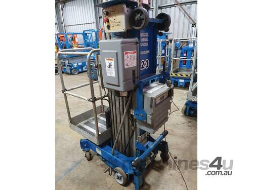 GENIE AWP-30S DC 30ft ManLift Push Around 