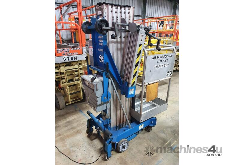 GENIE AWP-30S DC 30ft ManLift Push Around 