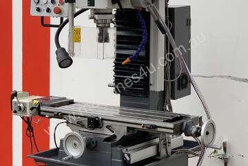   Model - Industrial Geared Head Mill Drill With POWER DRAW BAR, Variable Speed & 3 Axis DRO