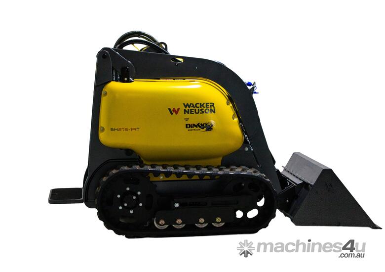 caption New Wacker Neuson Dingo Tracked Mini Loader SM275-19T Diesel, Inc 4-1 Bucket