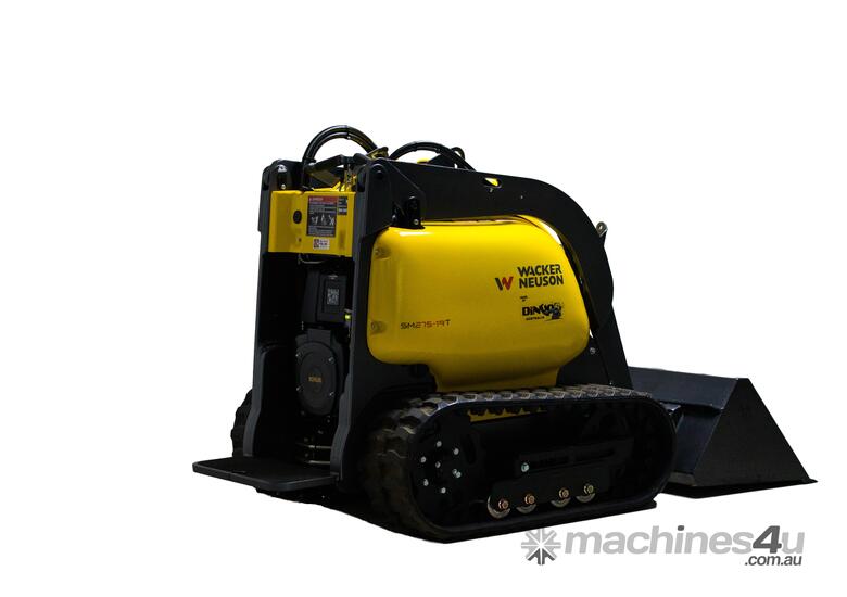 caption New Wacker Neuson Dingo Tracked Mini Loader SM275-19T Diesel, Inc 4-1 Bucket