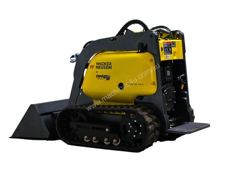 caption New Wacker Neuson Dingo Tracked Mini Loader SM275-19T Diesel, Inc 4-1 Bucket