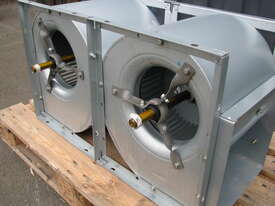 Galvanised Centrifugal Twin Blower Fan - picture0' - Click to enlarge