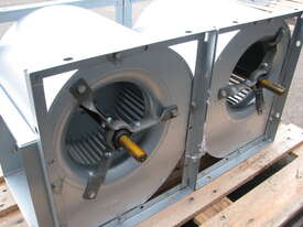 Galvanised Centrifugal Twin Blower Fan - picture1' - Click to enlarge