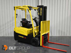 Hyster J1.8XNT Electric Forklift 1.8 Tonne 3 Wheel 4.6m Lift Height Low Hours Current Model - picture2' - Click to enlarge
