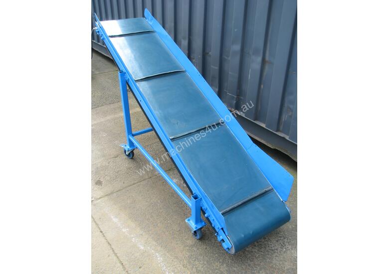 Incline Belt Conveyor - 1.85m long 
