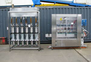 6 Head 5L Automatic Bottle Filler Filling Line - Fil-con SA5*