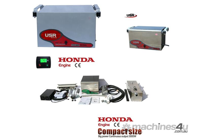 Buy New 2021 usr RV BuiltIn 2900w Inverter Generator powered by Honda