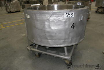 Stainless Steel Jacketed Tank - Capacity 700 Lt.