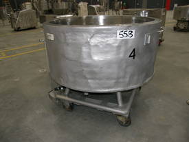 Stainless Steel Jacketed Tank - Capacity 700 Lt. - picture0' - Click to enlarge