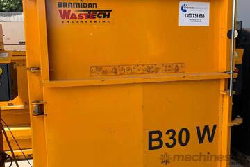 Bramidan B30W Vertical Baler | 30 Tonne Press Force | Great for Cardboard & Plastic