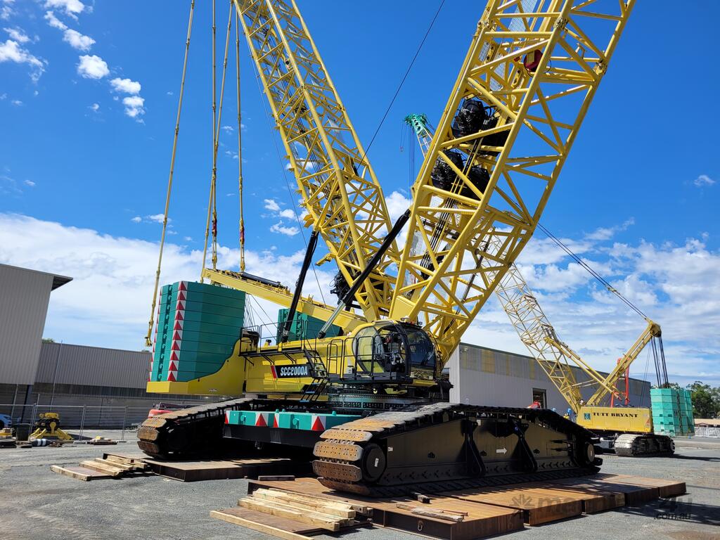 New Sany SANY SCC8000A Lattice Crawler Cranes Crawler Crane in SOUTH ...