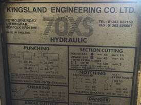 Kingsland Hydraulic Punch and Shear 70XS - picture0' - Click to enlarge