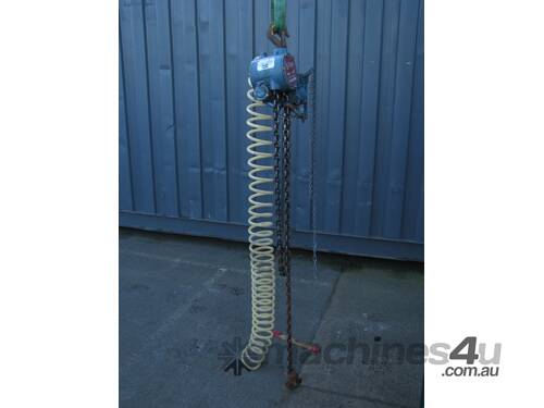0.5T Ton Pneumatic Air Motor Chain Hoist - Atlas Copco MT-605