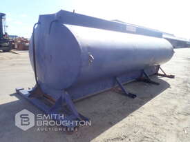 6M DIESEL TANK WITH CONTAINER LOCKS & 3 X PALLETS COMPRISING OF HOSE & HOSE REEL - picture0' - Click to enlarge