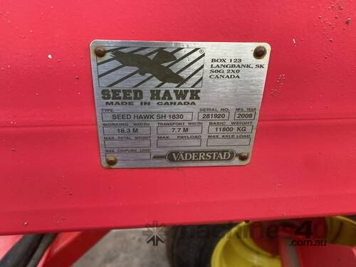 2008 Seed Hawk SH 830 Air Drills
