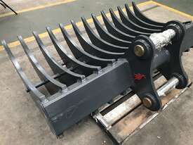  Stick Rake Hire 1900mm Wide 20Ton Excavator - picture2' - Click to enlarge