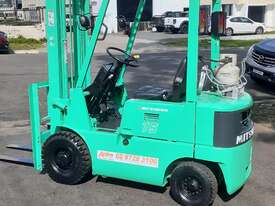 Mitsubishi 1.8 Ton LPG forklift for sale 3.7m lift height solid tyres only $7999+Gst - picture0' - Click to enlarge