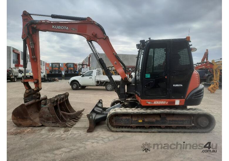 Used 2016 Kubota KX080-3 Excavator In , - Listed On Machines4u