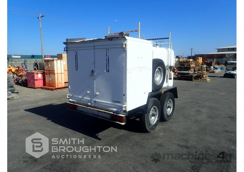 Buy Used BOLTONS TANDEM AXLE SERVICE TRAILER Trailers in , Listed on