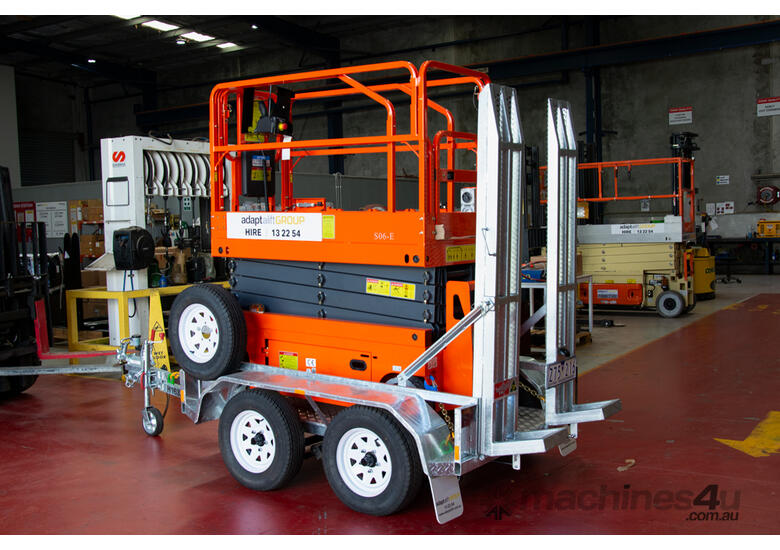 caption 19FT 6M Scissor Lift Hire $240+GST per week