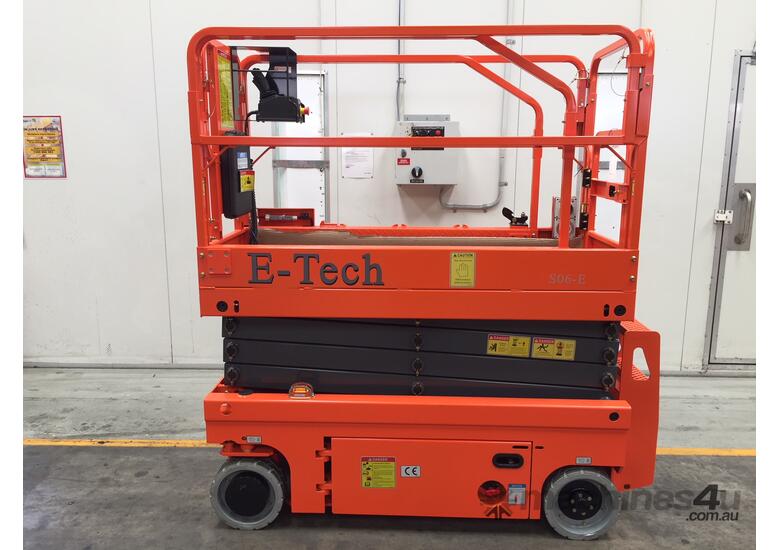 caption 19FT 6M Scissor Lift Hire $240+GST per week