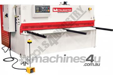 HAFCO 2500 x 4mm Hydraulic Guillotine with Ballscrew Power Backgauge