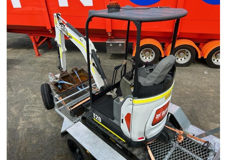 Used 2018 Bobcat E20 Mini Excavators in , Listed on Machines4u