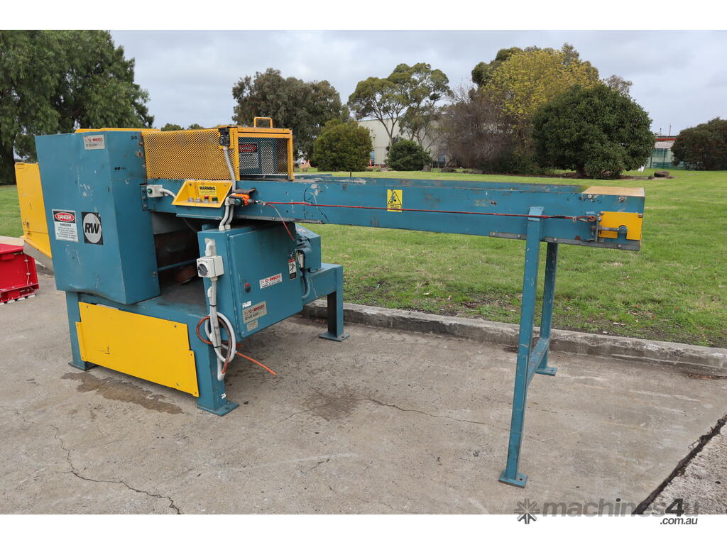 Used allegheny Industrial Paper Plastic Card Conveyor Shredder 20HP