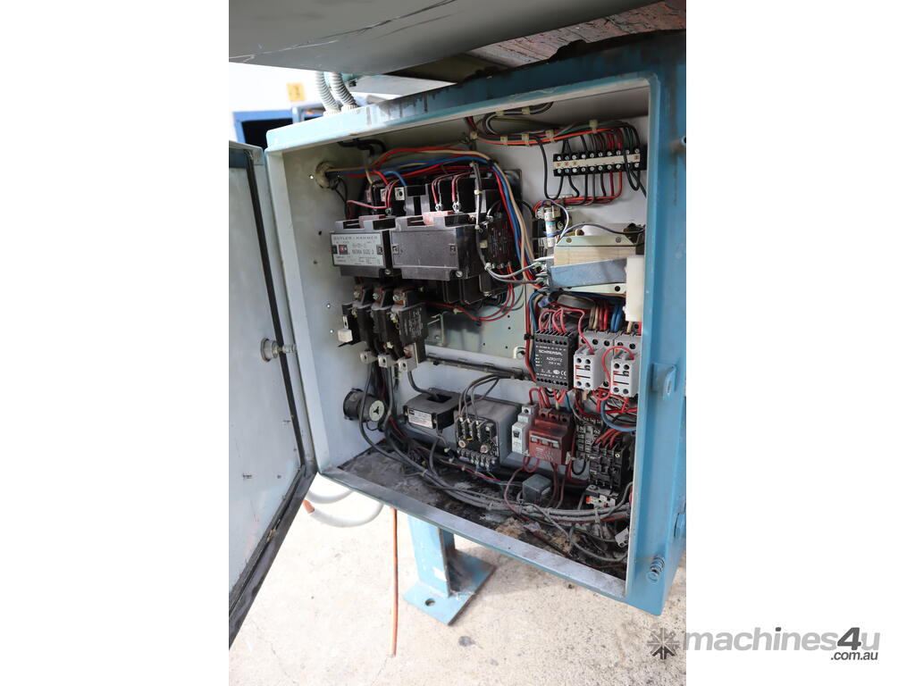 Used allegheny Industrial Paper Plastic Card Conveyor Shredder 20HP