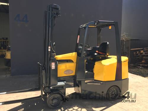 Aisle-Master Narrow Aisle 20SE Articulated Electric Forklift- Refurbished & Repainted