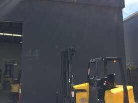 Aisle-Master Narrow Aisle 20SE Articulated Electric Forklift- Refurbished & Repainted - picture0' - Click to enlarge