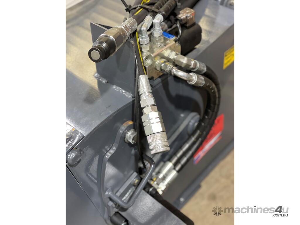 New 2023 norm engineering New NORM 2100mm Enclosed Skidsteer Broom Skid